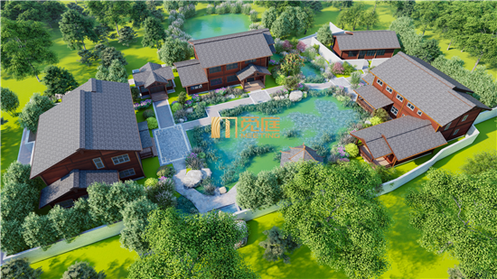 河南覓庭建筑科技龍崗人文小鎮項目榮獲2021年中國木結構優質工程獎銀獎